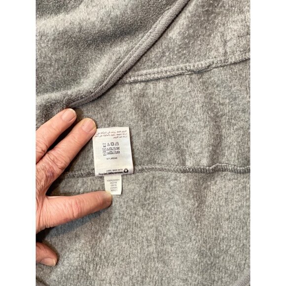 KARIN SCOTT SPORT Women's Fleece Vest Plus-Size 2X Grey Zip‎ Pockets Zip Front - Picture 8 of 10